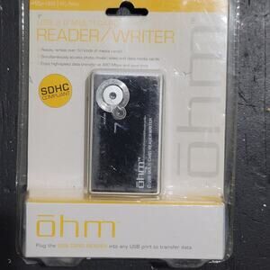 Ohm USB 2.0 Multi-card Memory Card Reader / Writer